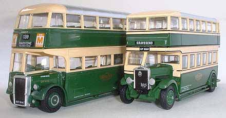 Maidstone & District Leyland Titan PD2 & TD1